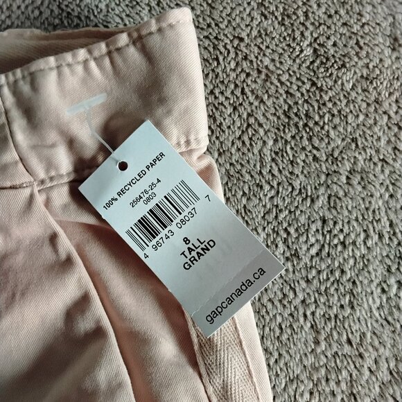 Gap cotton pants High Rise Straight Khakis - Picture 2 of 3